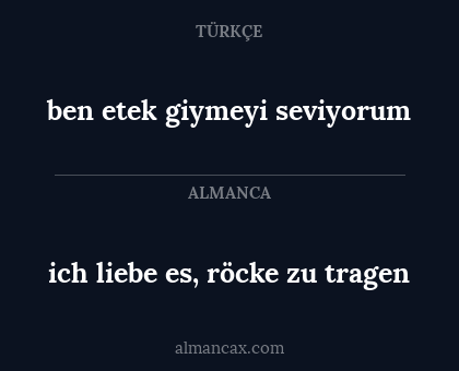 ich liebe es, röcke zu tragen - ben etek giymeyi seviyorum