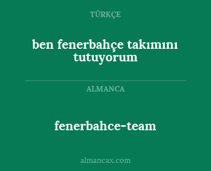 ben fenerbahçe takımını tutuyorum - fenerbahce-team