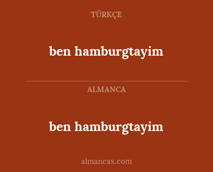 ben hamburgtayim - ben hamburgtayim