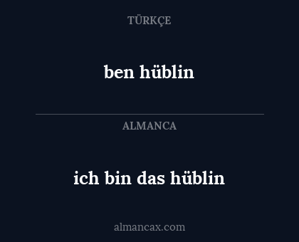 ben hüblin - ich bin das hüblin