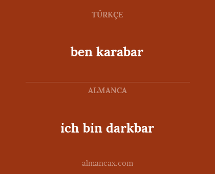 ben karabar - ich bin darkbar
