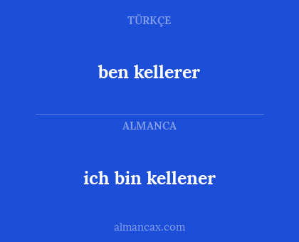 ben kellerer - ich bin kellener
