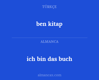 ben kitap - ich bin das buch