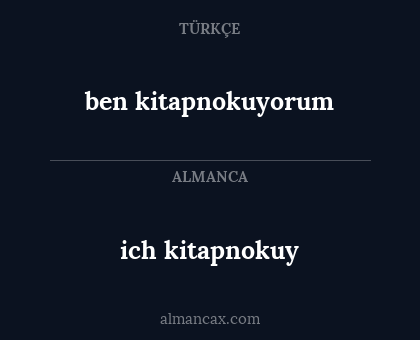 ich kitapnokuy - ben kitapnokuyorum