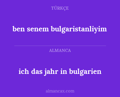 ich das jahr in bulgarien - ben senem bulgaristanliyim