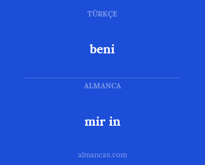 beni - mir in