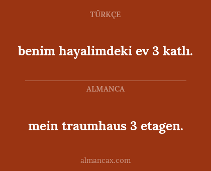 benim hayalimdeki ev 3 katlı. - mein traumhaus 3 etagen.