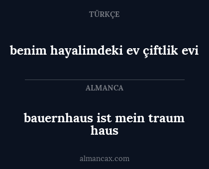 benim hayalimdeki ev çiftlik evi - bauernhaus ist mein traum haus