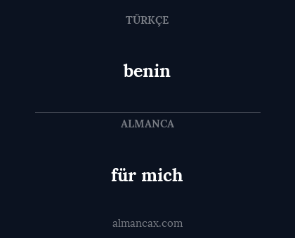 benin - für mich