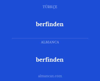 berfinden - berfinden