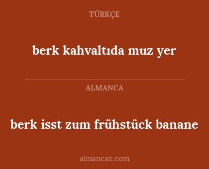berk kahvaltıda muz yer - berk isst zum frühstück banane