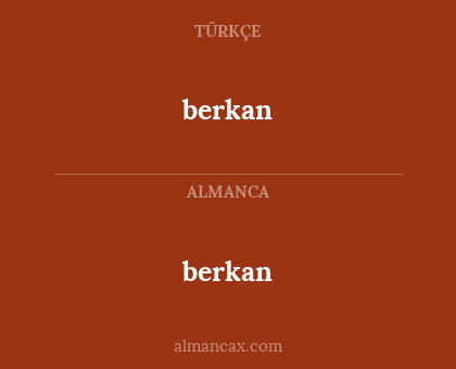 berkan - berkan