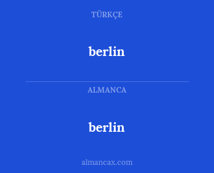 berlin - berlin