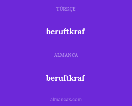beruftkraf - beruftkraf