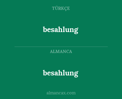 besahlung - besahlung