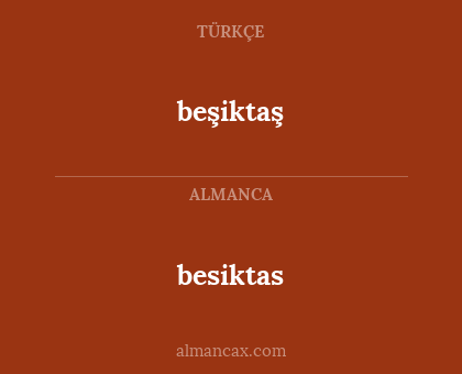 besiktas - beşiktaş