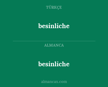 besinliche - besinliche
