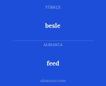 feed - besle