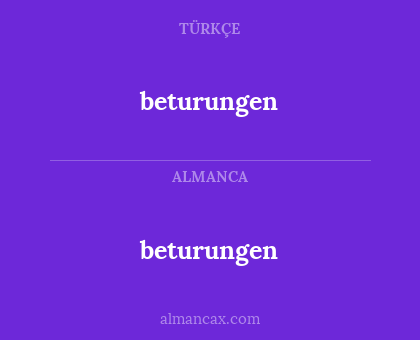 beturungen - beturungen