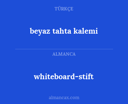whiteboard-stift - beyaz tahta kalemi