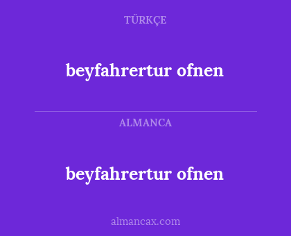 beyfahrertur ofnen - beyfahrertur ofnen