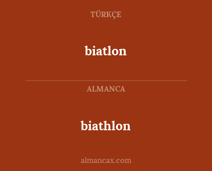 biatlon - biathlon