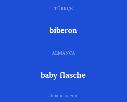 biberon - baby flasche