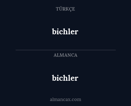 bichler - bichler