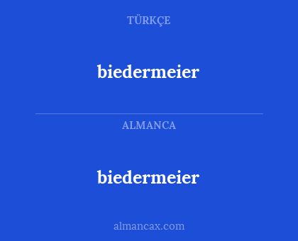 biedermeier - biedermeier