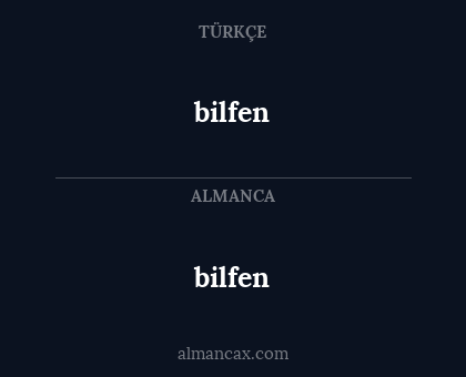 bilfen - bilfen