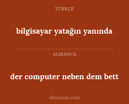 der computer neben dem bett - bilgisayar yatağın yanında