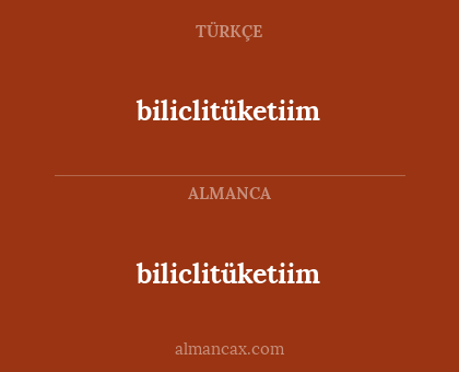 biliclitüketiim - biliclitüketiim