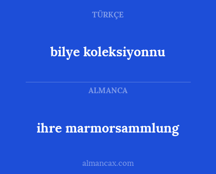 ihre marmorsammlung - bilye koleksiyonnu