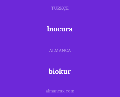 biokur - bıocura