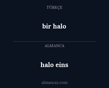 bir halo - halo eins