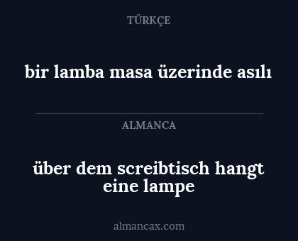 über dem screibtisch hangt eine lampe - bir lamba masa üzerinde asılı