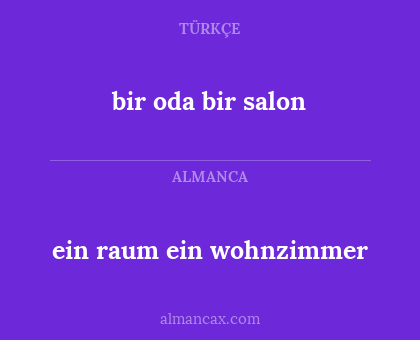 ein raum ein wohnzimmer - bir oda bir salon