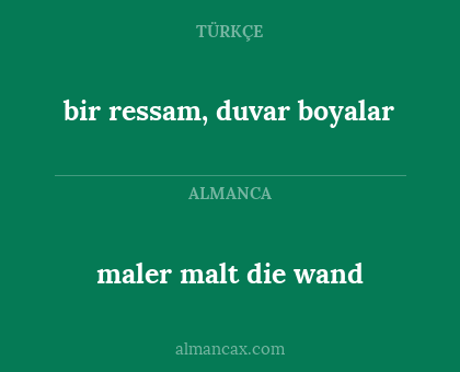 maler malt die wand - bir ressam, duvar boyalar