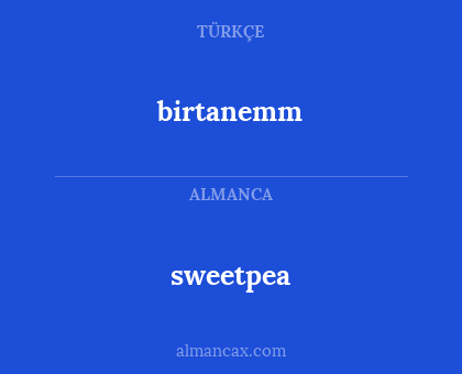 birtanemm - sweetpea