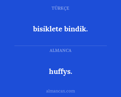 huffys. - bisiklete bindik.