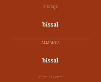bissal - bissal