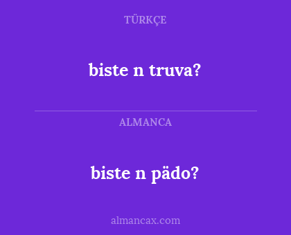 biste n pädo? - biste n truva?