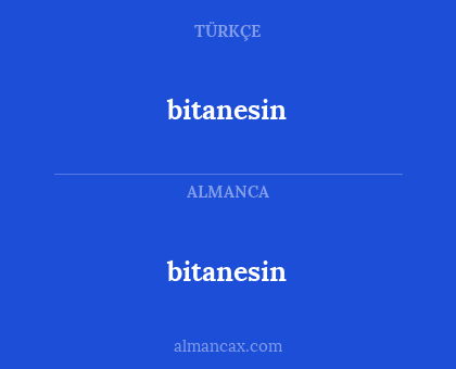 bitanesin - bitanesin