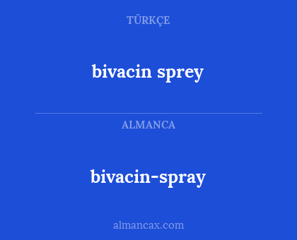 bivacin sprey - bivacin-spray