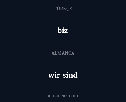 wir sind - biz