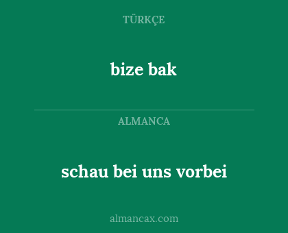 bize bak - schau bei uns vorbei