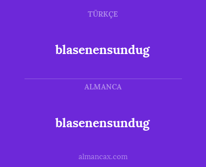 blasenensundug - blasenensundug