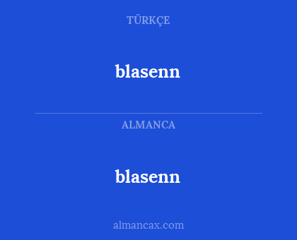 blasenn - blasenn