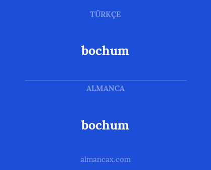 bochum - bochum
