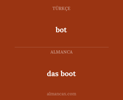 bot - das boot